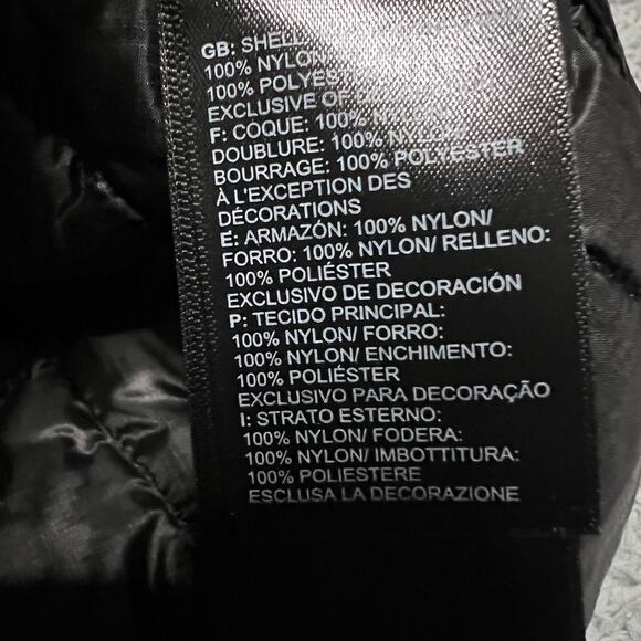 The North Face Vest Womens Medium Thermoball Trekker Trek Puffer Jacket Black - Picture 9 of 10